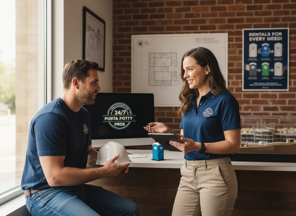 Flushing Toilet Rental Options in East Texas, PA